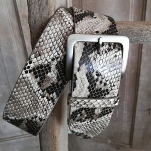 Snakeskin Belt